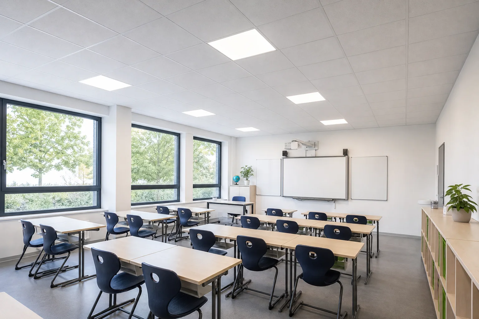 Beleuchtung Schule Anwendung 1
